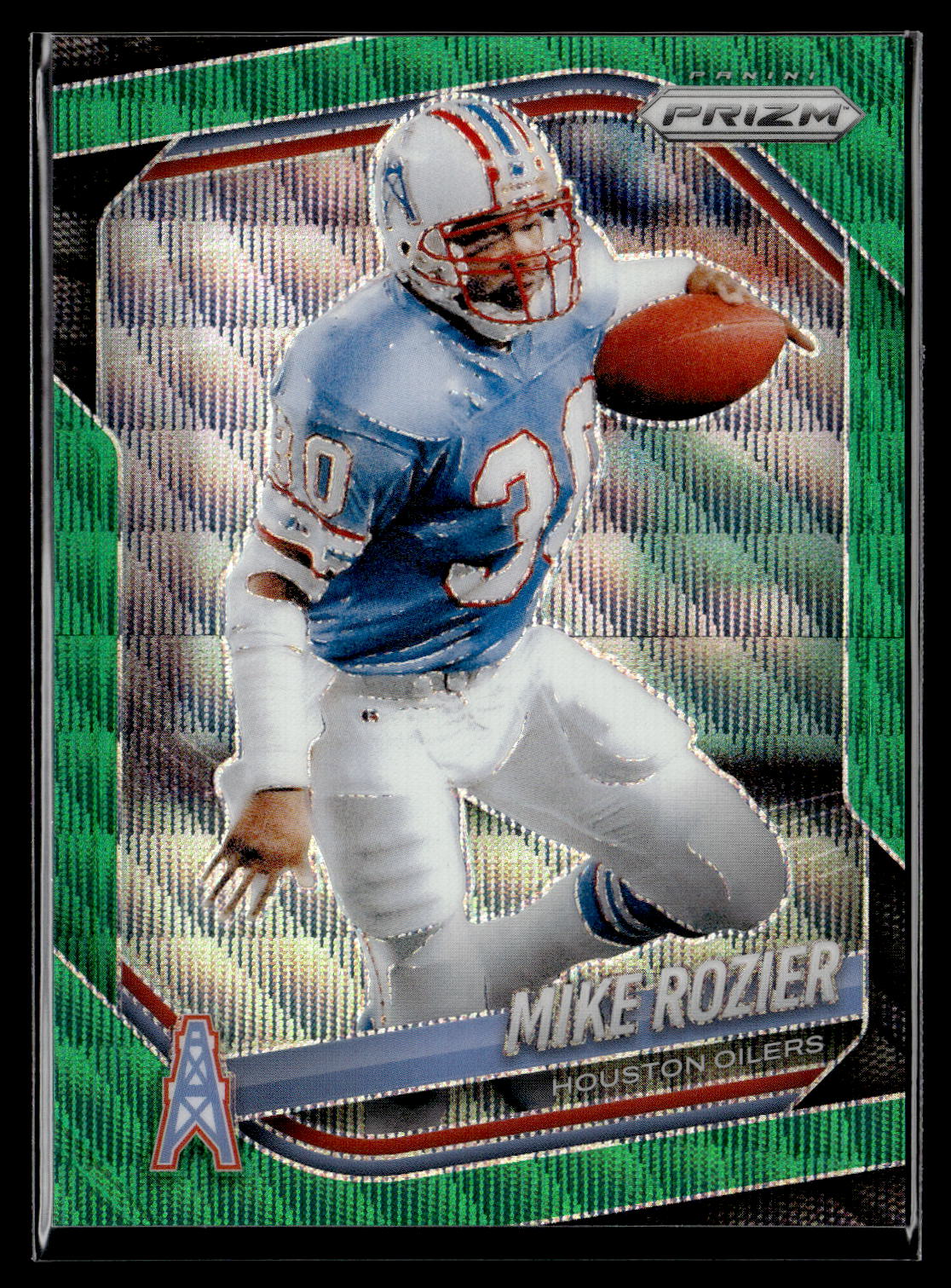 2025 Panini Prizm #248 Mike Rozier Green Wave