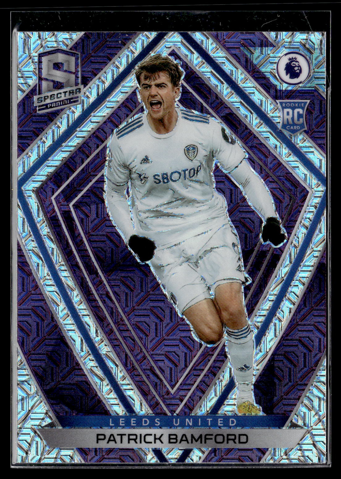 2020-21 Panini Chronicles - Spectra #8 Patrick Bamford Purple Mojo