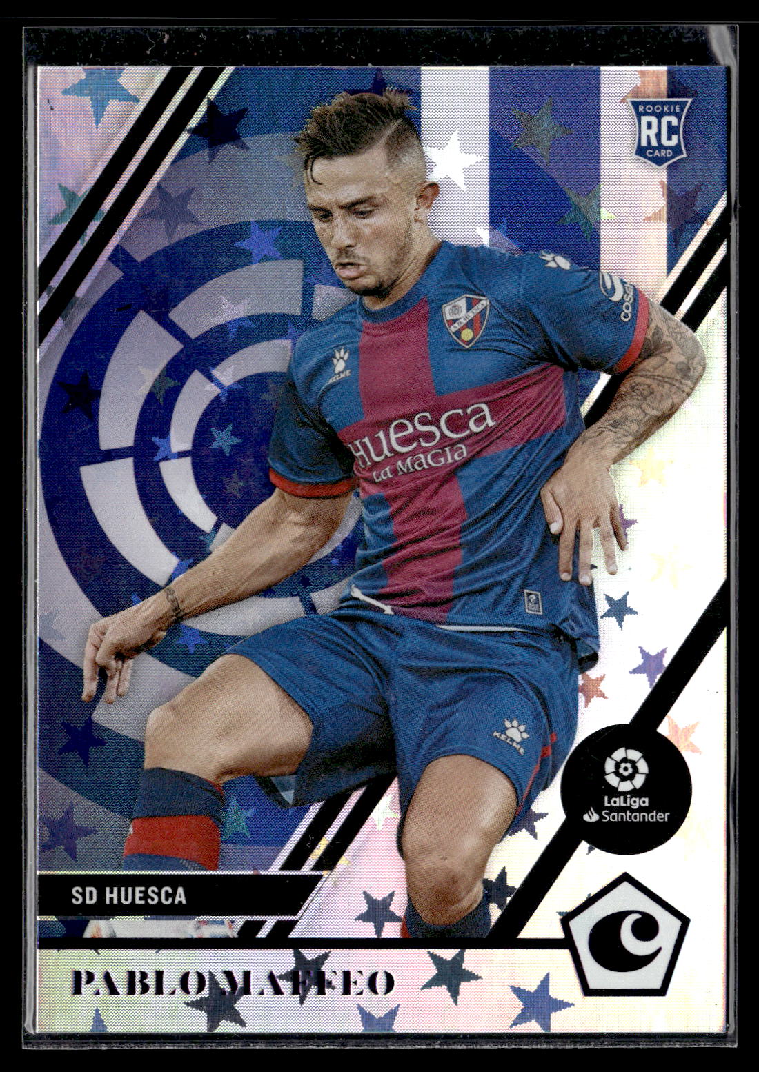 2020-21 Panini Chronicles - Chronicles La Liga #17 Pablo Maffeo Purple Astro