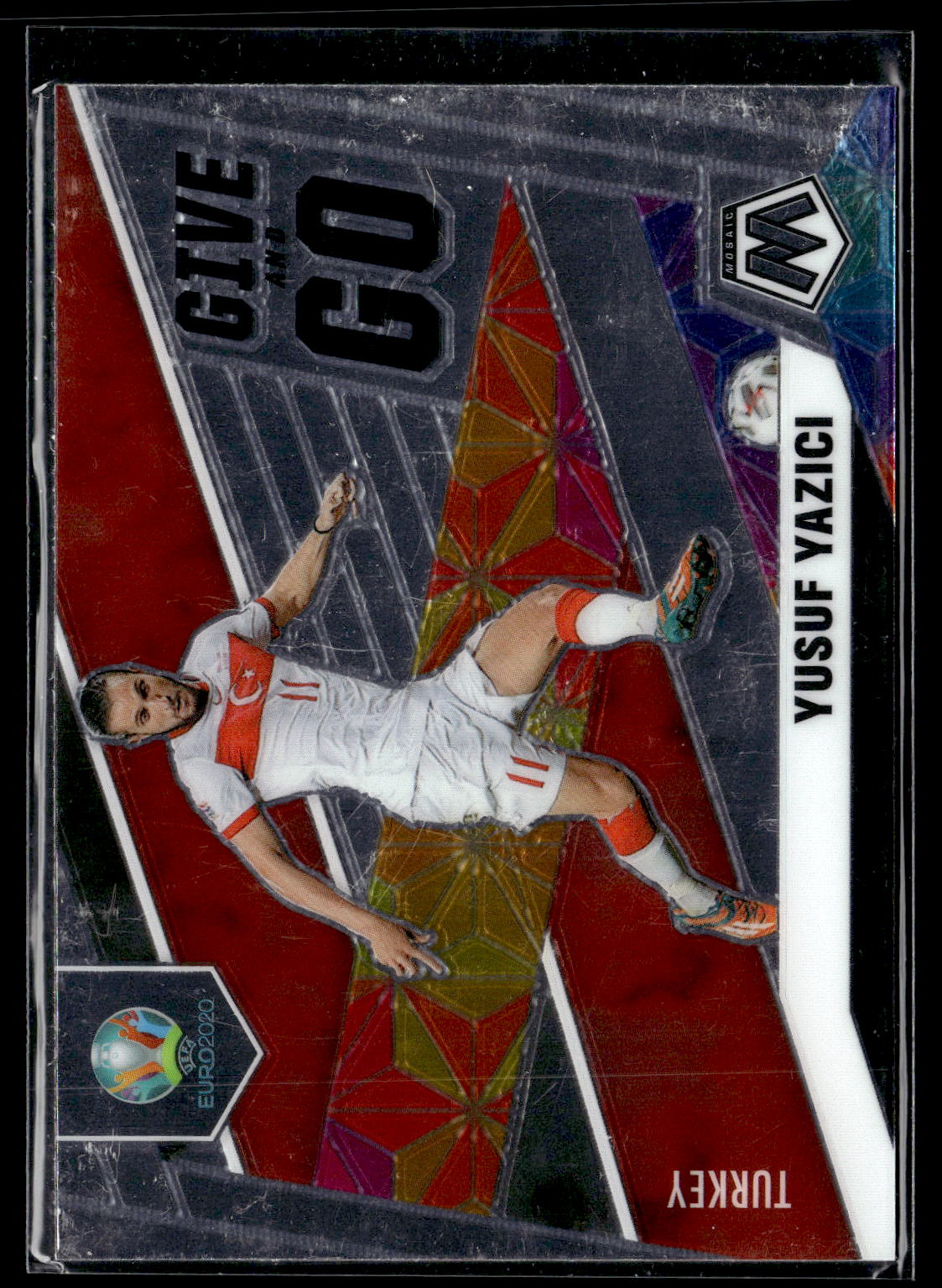 2021 Panini Mosaic UEFA EURO 2020 #22 Yusuf Yazici