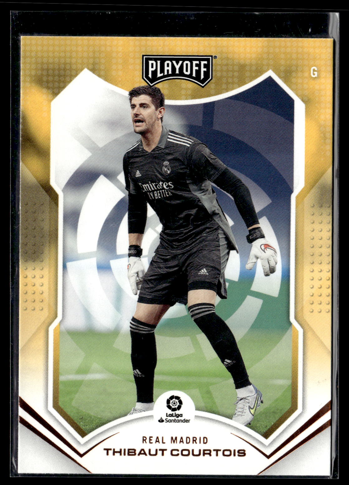 2021-22 Panini Chronicles #78 Thibaut Courtois Playoff La Liga