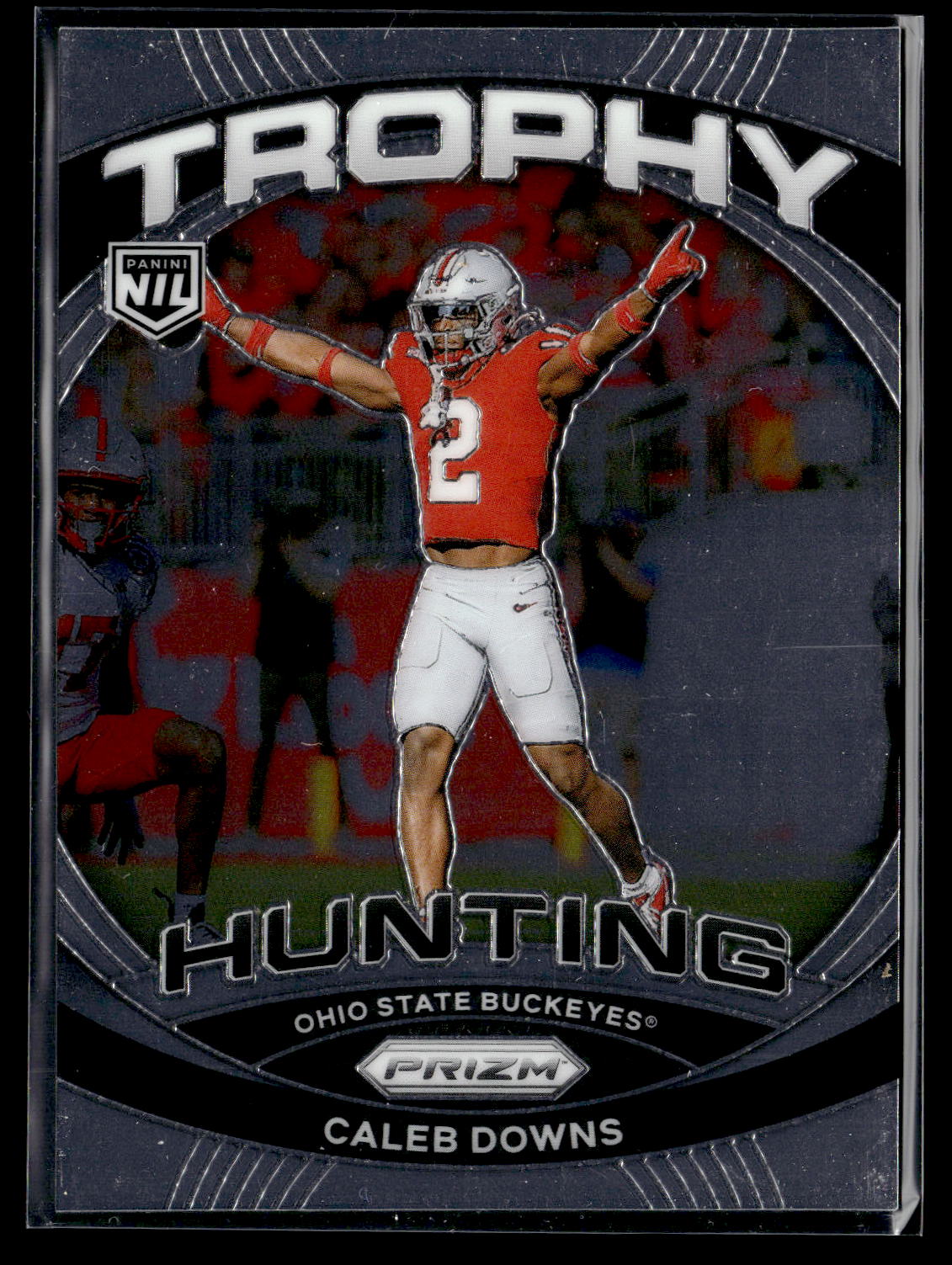 2025 Panini Ohio State University #TH-3 Caleb Downs Trophy Hunting