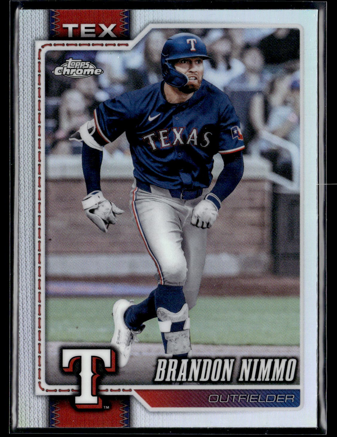 2026 Topps Chrome #101 Brandon Nimmo Refractors