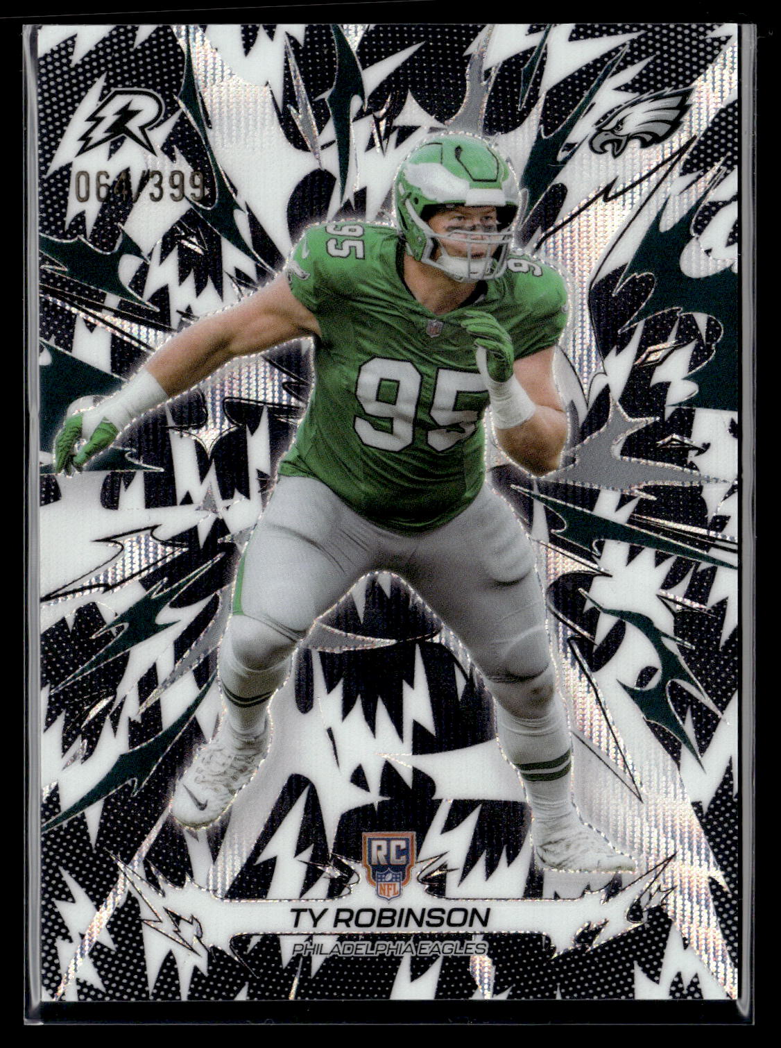 2025 Topps Resurgence #178 Ty Robinson Black & White Surge Refractor