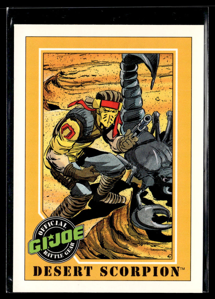 1991 Impel G.I. Joe #75 Desert Scorpion