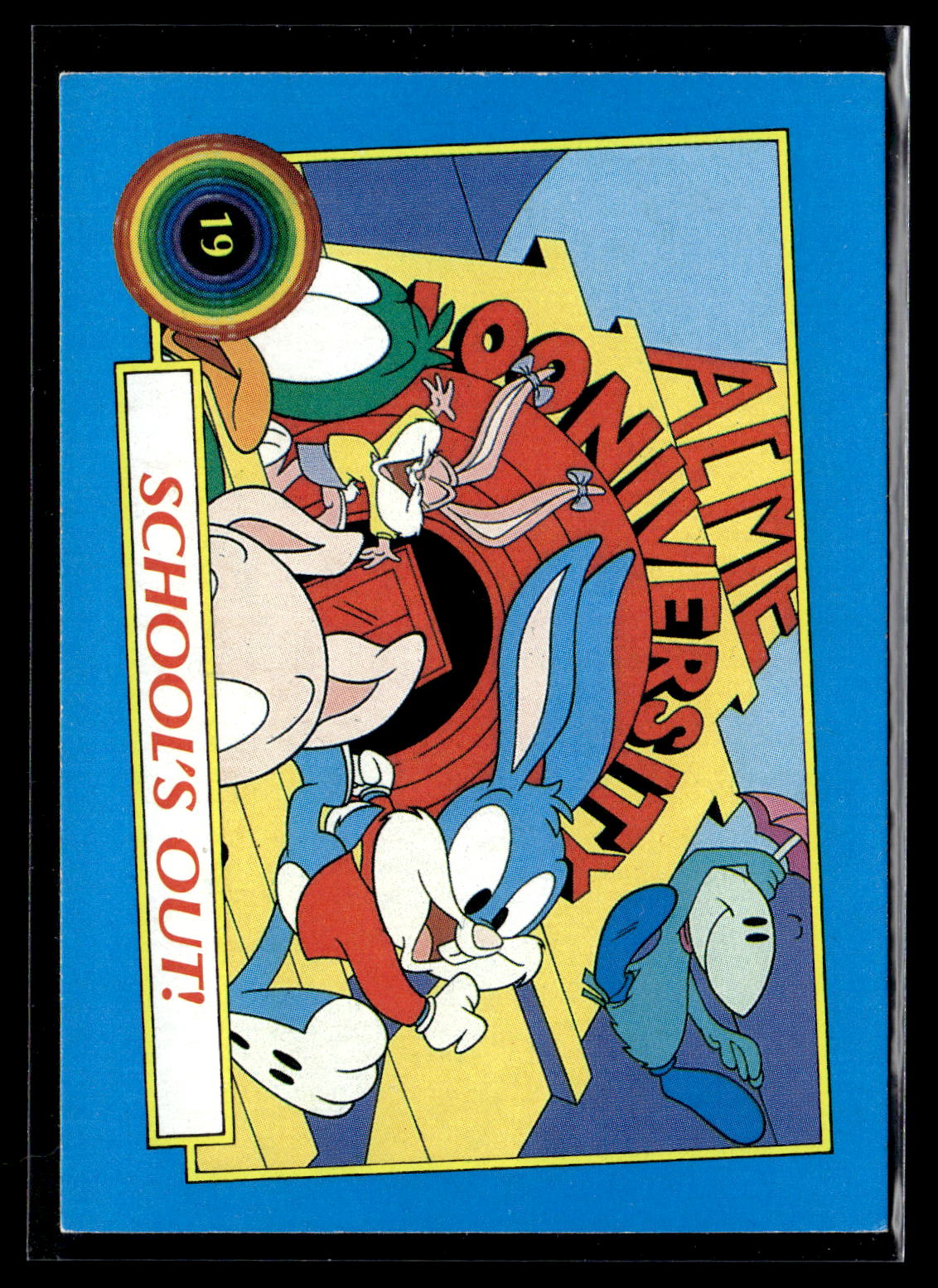 1991 Topps Tiny Toon Adventures #19 School's Out!