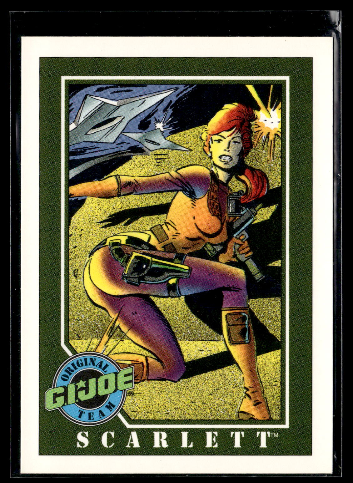 1991 Impel G.I. Joe #42 Scarlett