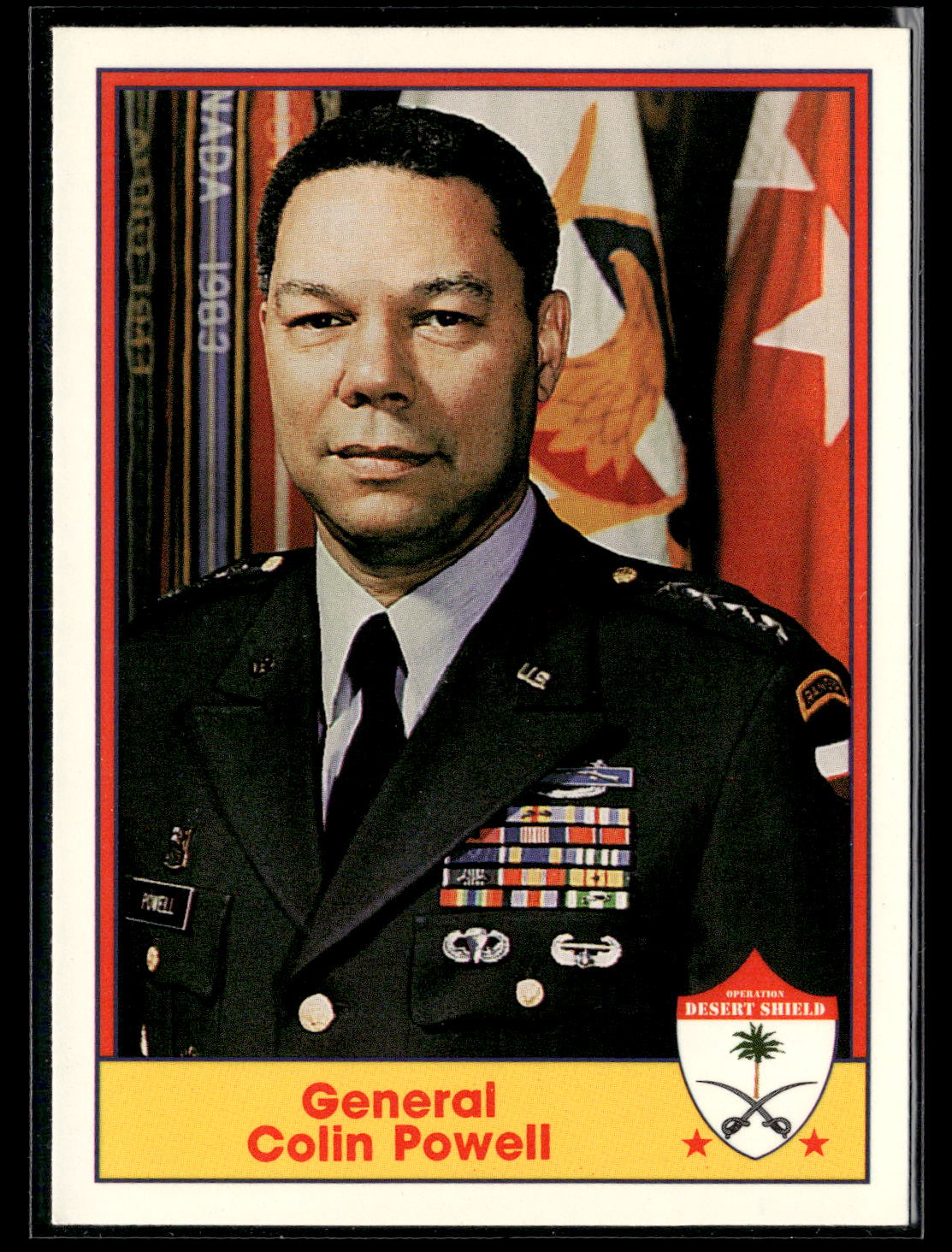 1991 Pacific Operation Desert Shield #3 General Colin Powell