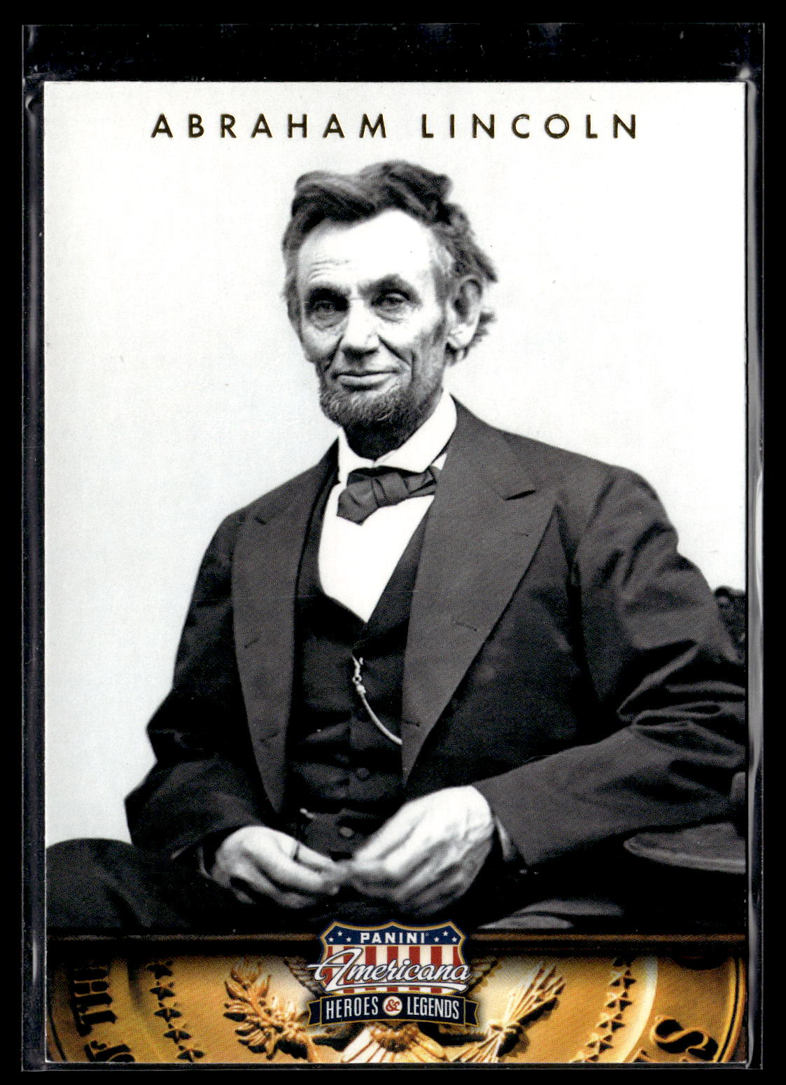 2012 Panini Americana Heroes & Legends #16 Abraham Lincoln