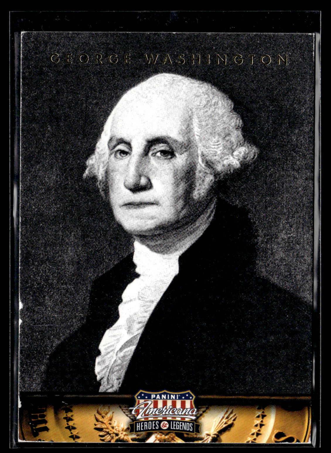 2012 Panini Americana Heroes & Legends #1 George Washington