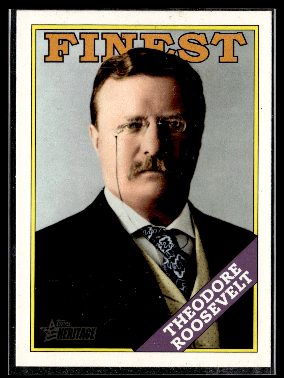 2009 Topps American Heritage Heroes #46 Theodore Roosevelt