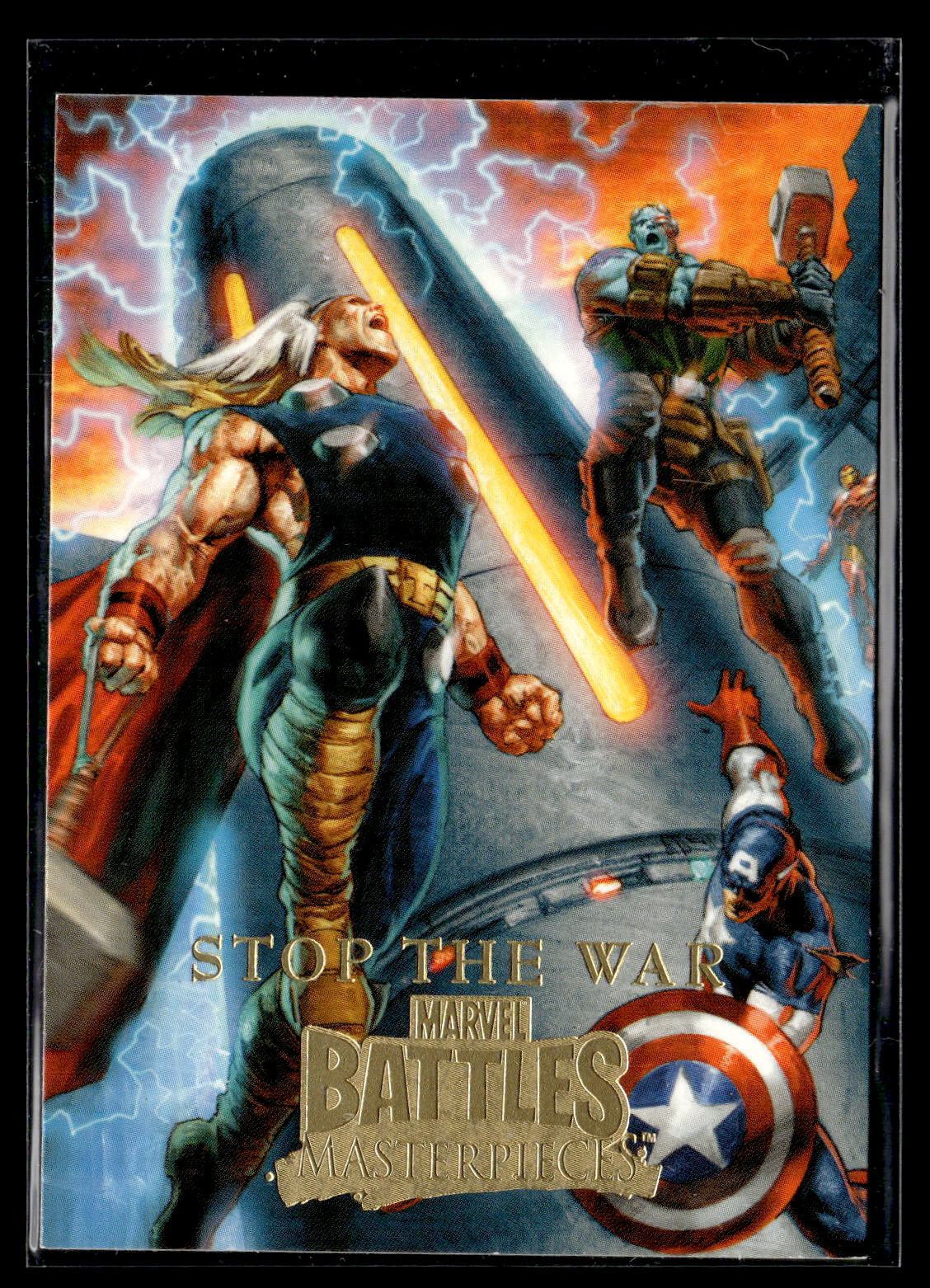 2008 Upper Deck Marvel Masterpieces 3 #67 Stop the War