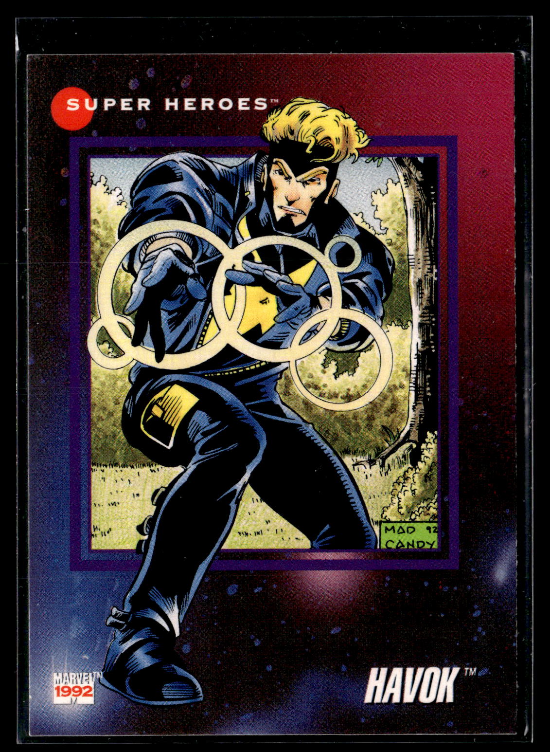 1992 Impel Marvel Universe #70 Havok