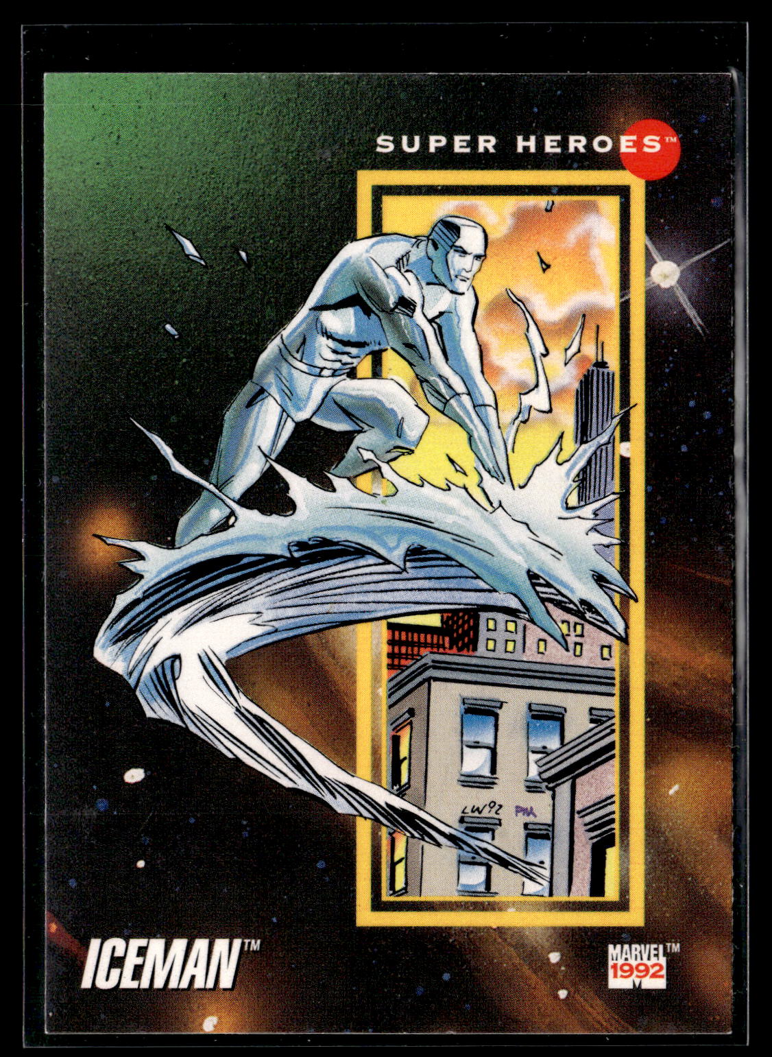 1992 Impel Marvel Universe #27 Iceman