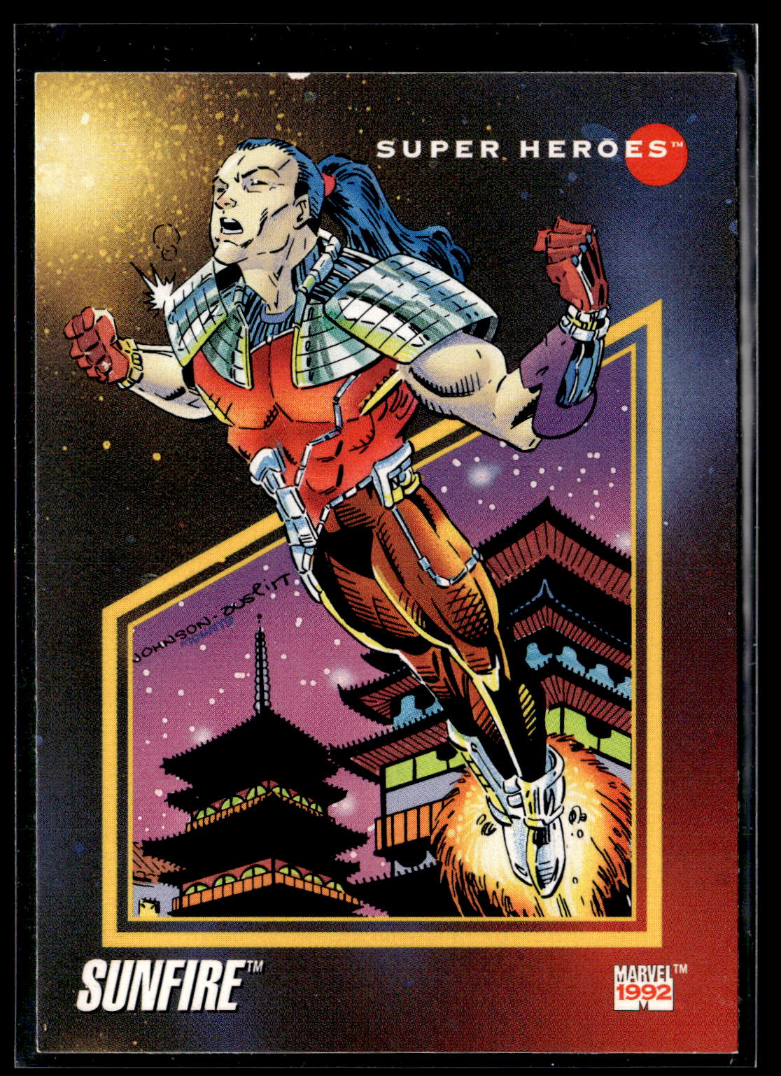 1992 Impel Marvel Universe #14 Sunfire