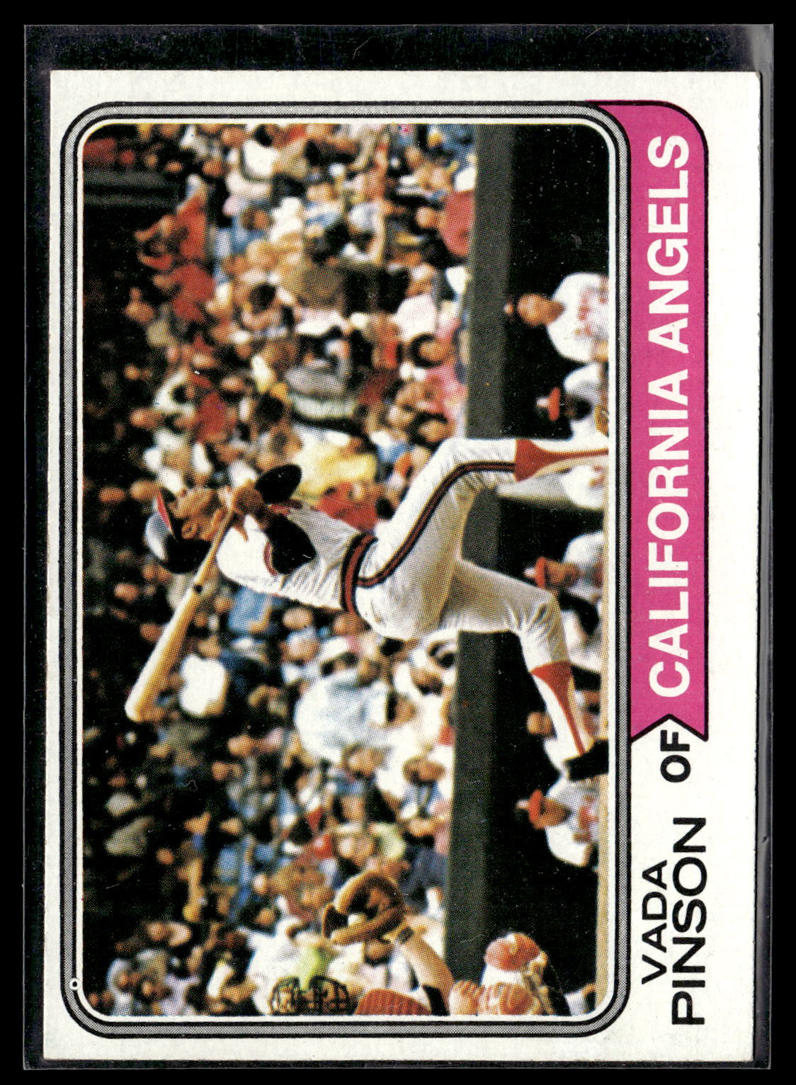 1974 Topps #490 Vada Pinson