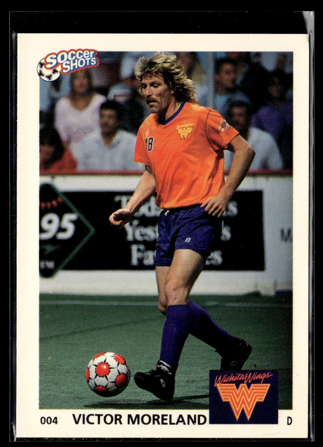 1991 Soccer Shots MSL #004 Victor Moreland
