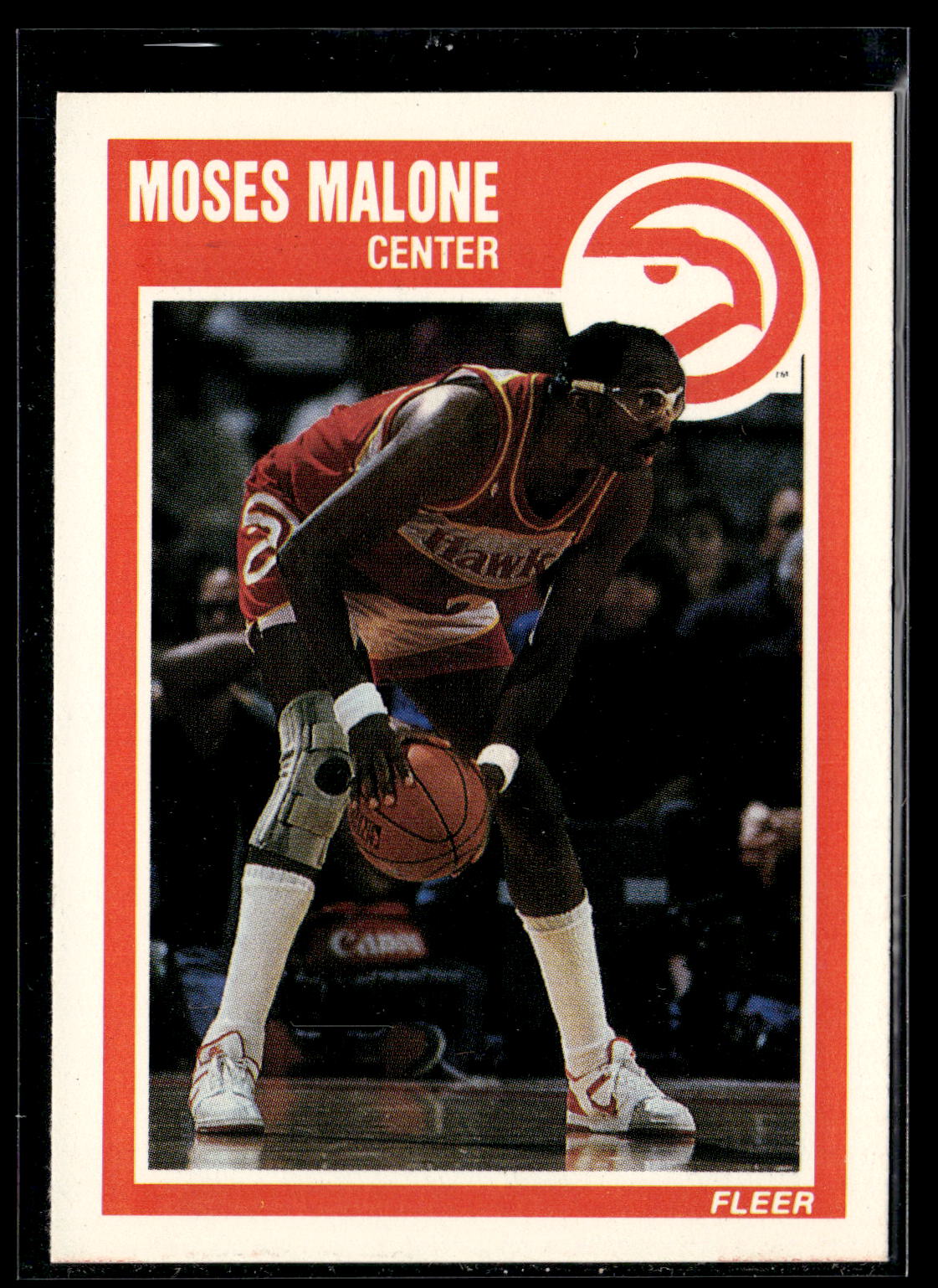 1989-90 Fleer #4 Moses Malone