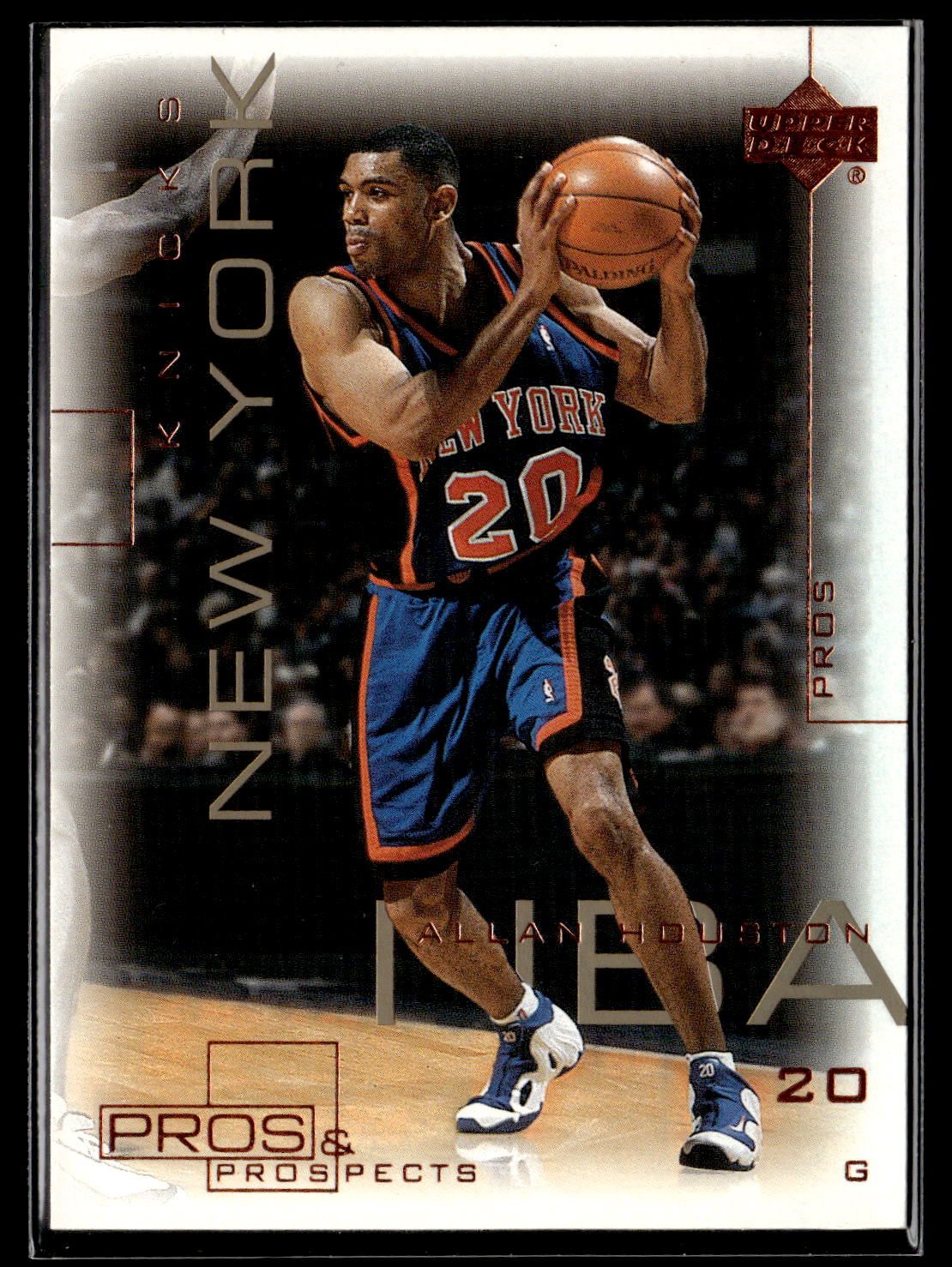 2000-01 Upper Deck Pros & Prospects #55 Allan Houston