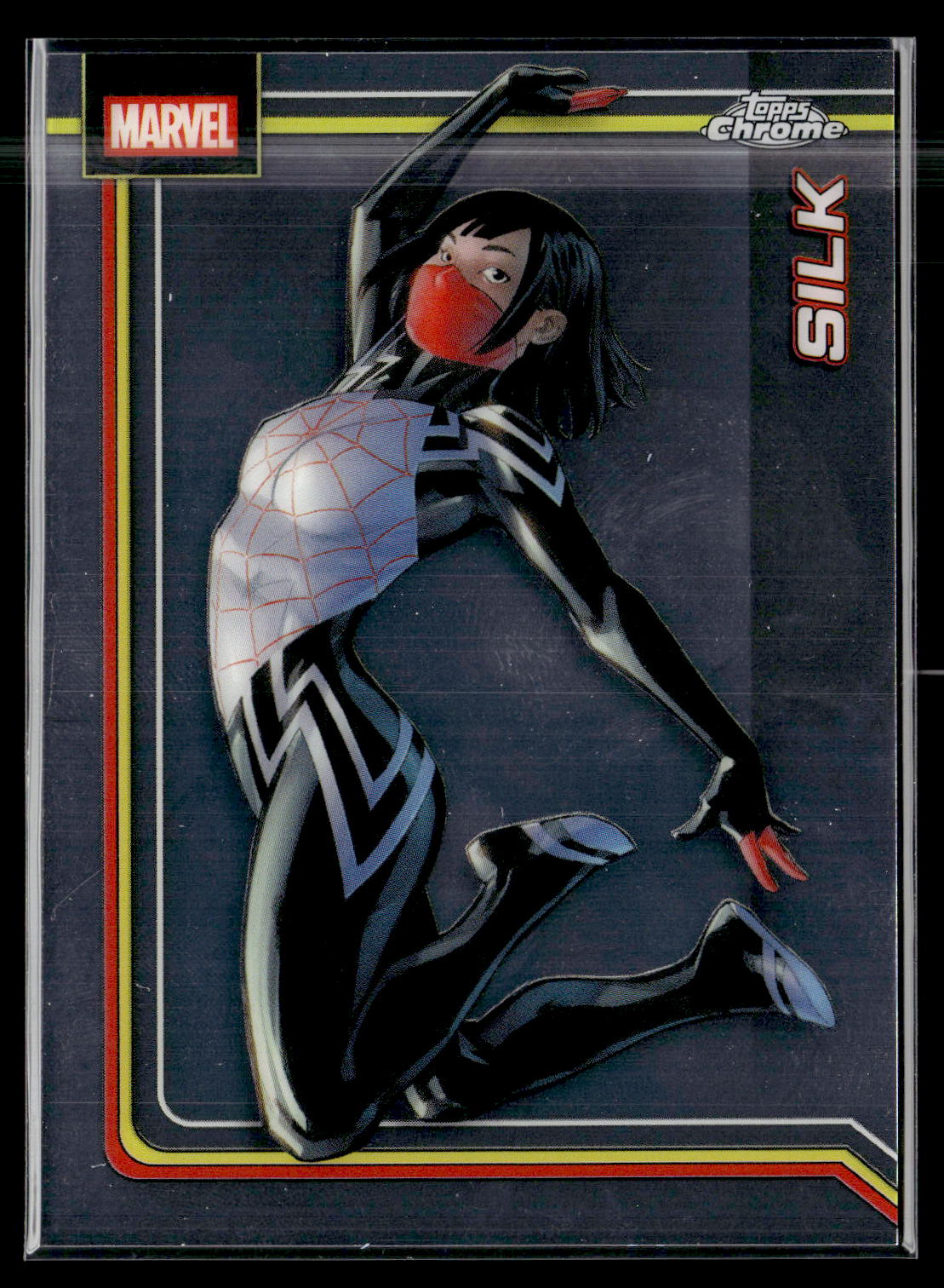 2026 Topps Chrome Marvel Comics #156 Silk