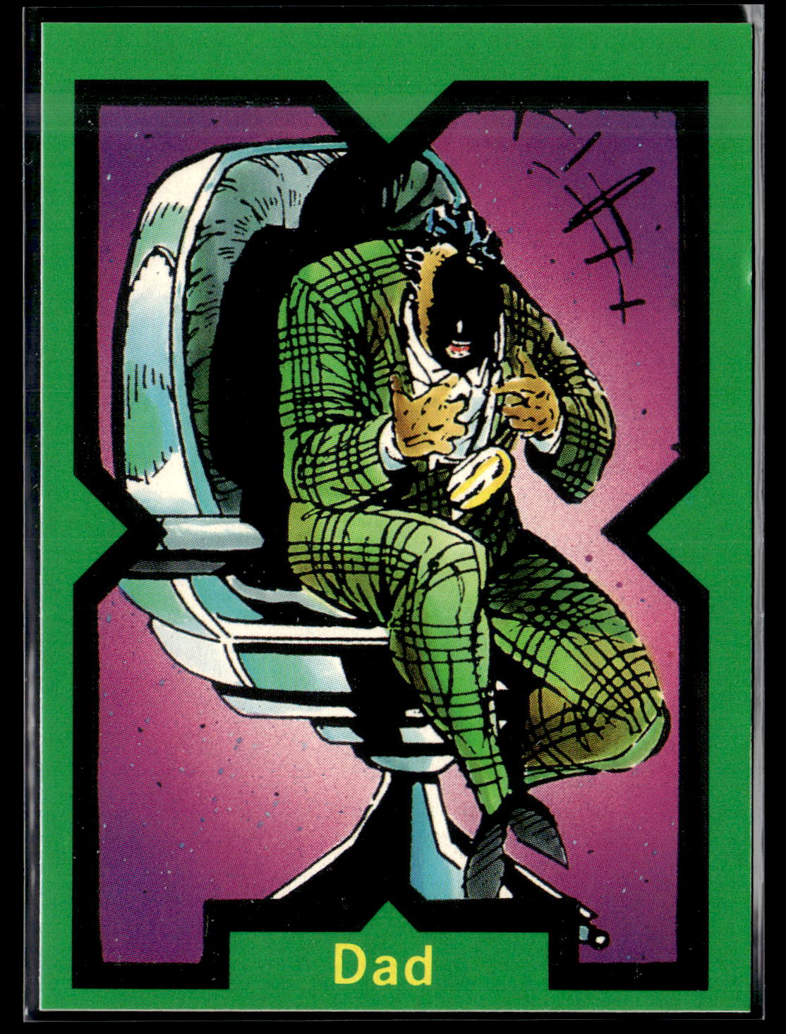 1991 Comic Images X-Force #57 Dad