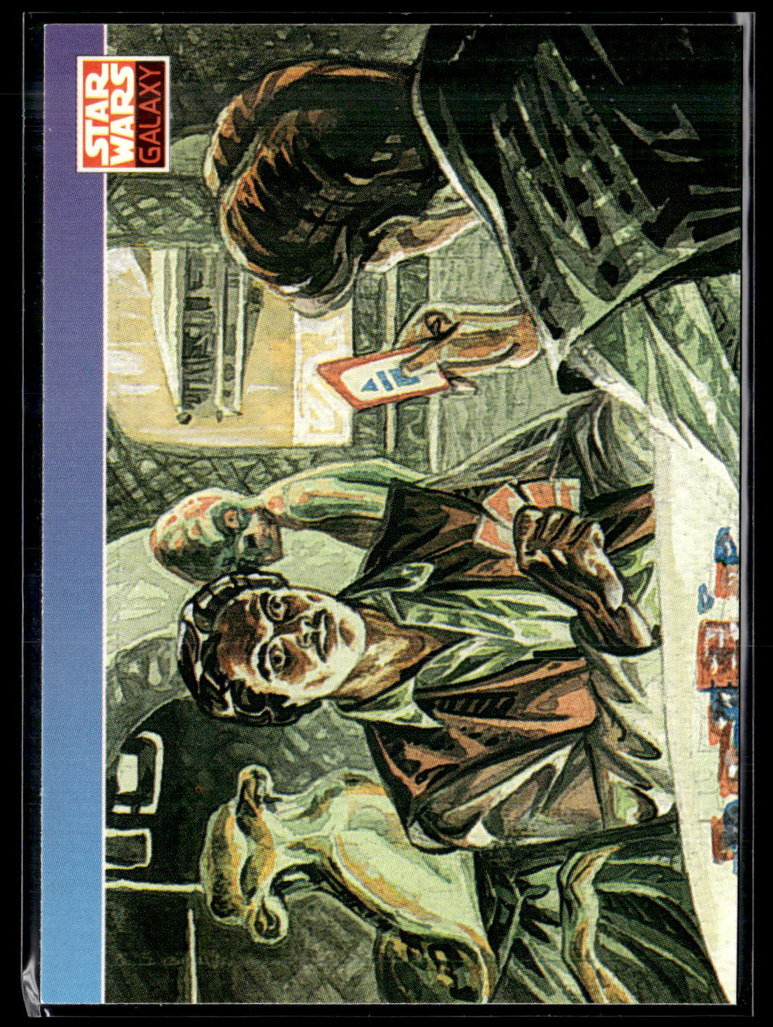 1993 Topps Star Wars Galaxy #109 Cynthia Martin