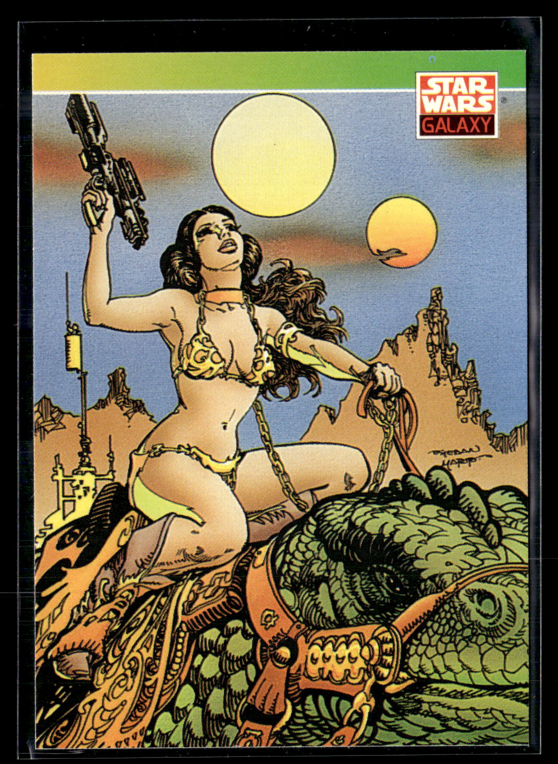 1993 Topps Star Wars Galaxy #108 Esteban Maroto