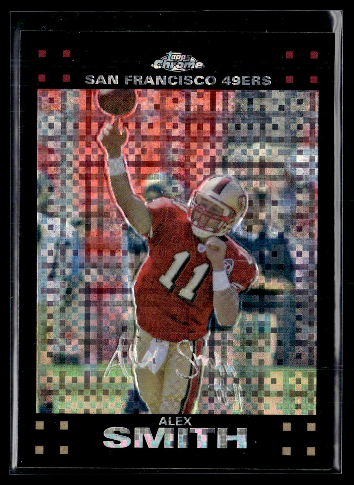 2007 Topps Chrome #TC118 Alex Smith Xfractors