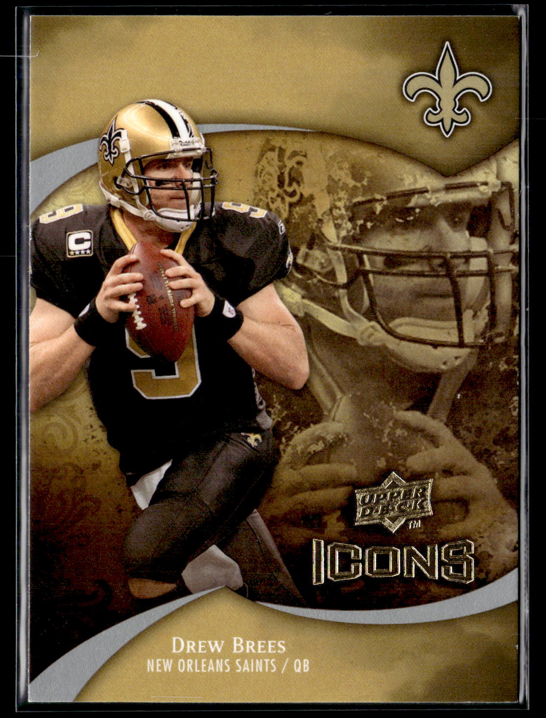 2009 Upper Deck Icons #40 Drew Brees