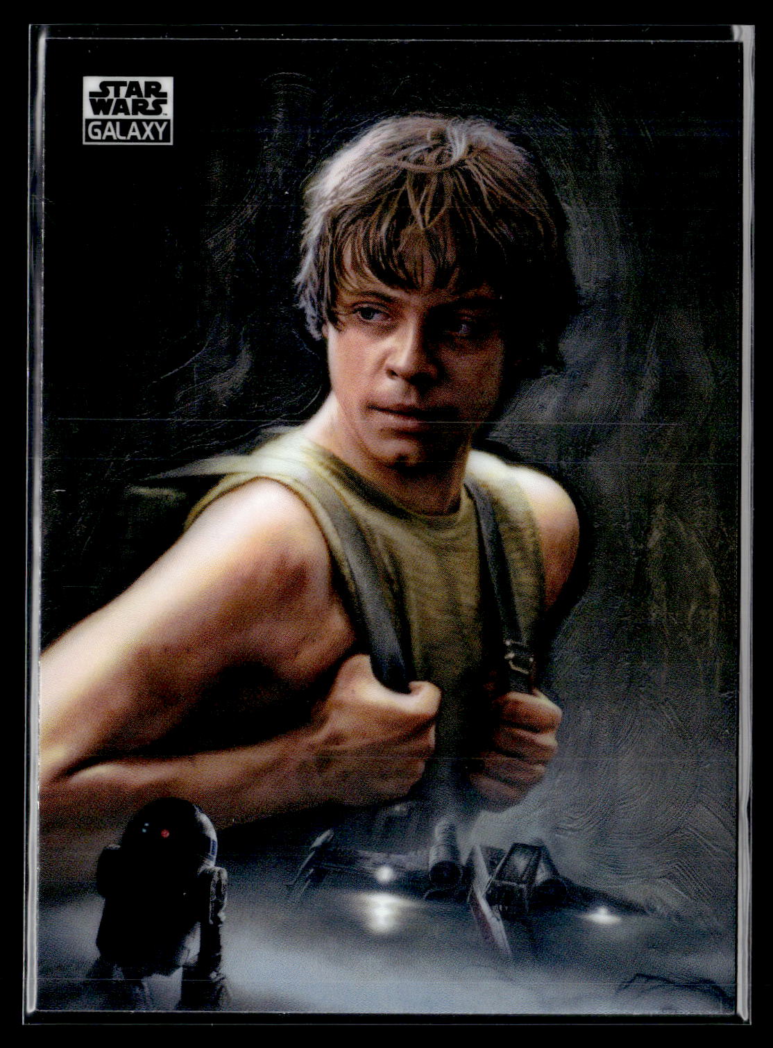 2026 Topps Chrome Star Wars Galaxy #19 Educating Luke