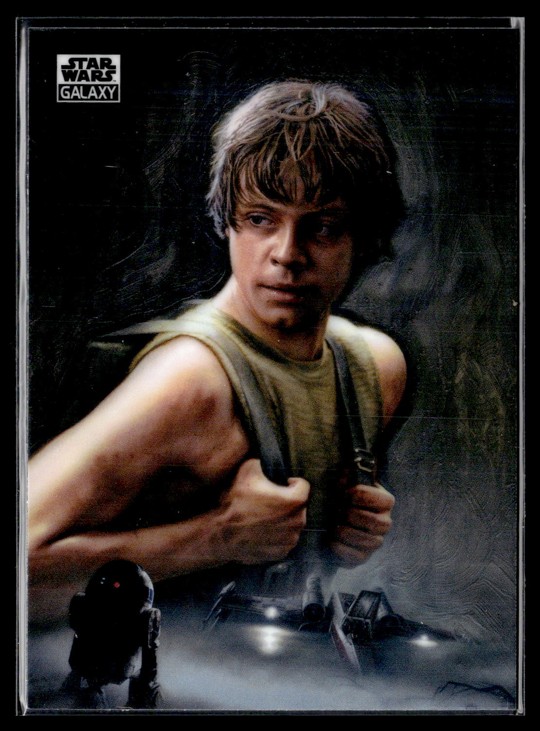 2026 Topps Chrome Star Wars Galaxy #19 Educating Luke