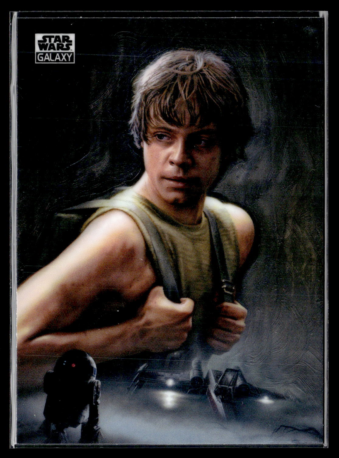 2026 Topps Chrome Star Wars Galaxy #19 Educating Luke