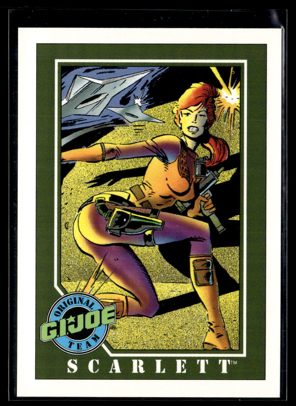 1991 Impel G.I. Joe #42 Scarlett
