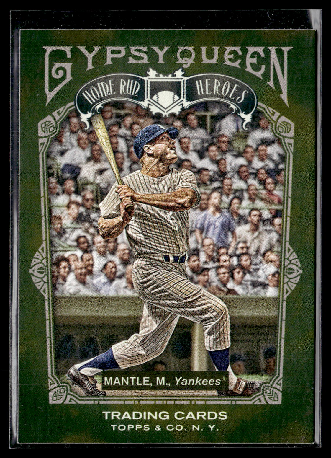 2011 Topps Gypsy Queen #HH23 Mickey Mantle Home Run Heroes