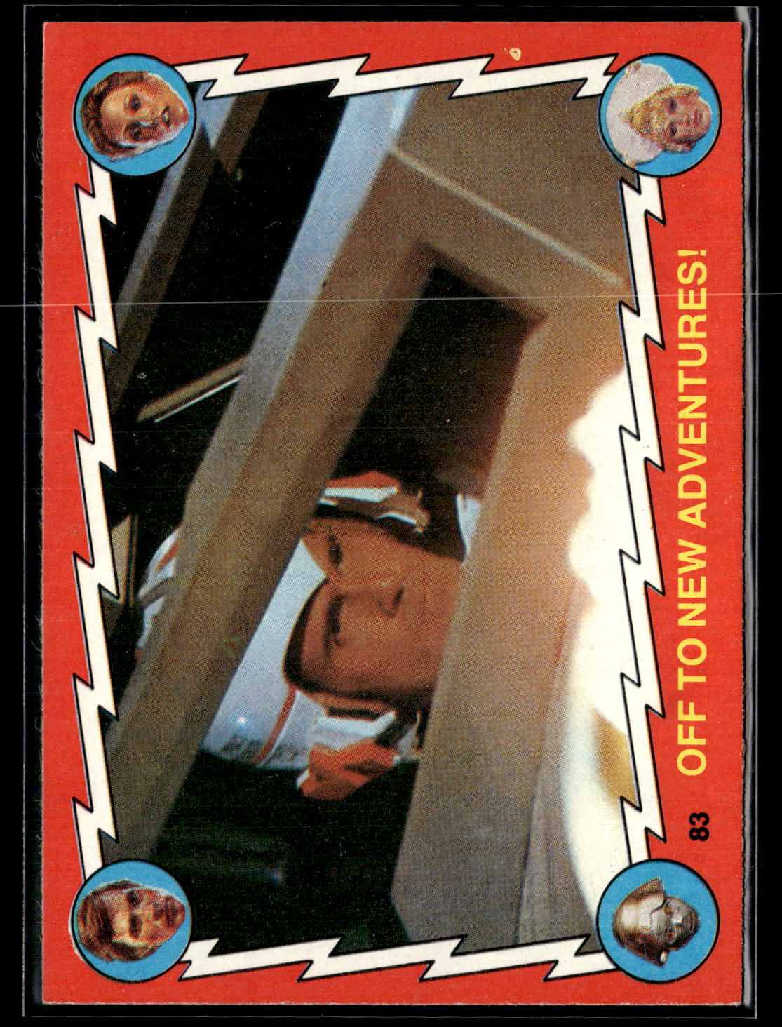 1979 Topps Buck Rogers #83 Off to New Adventures!
