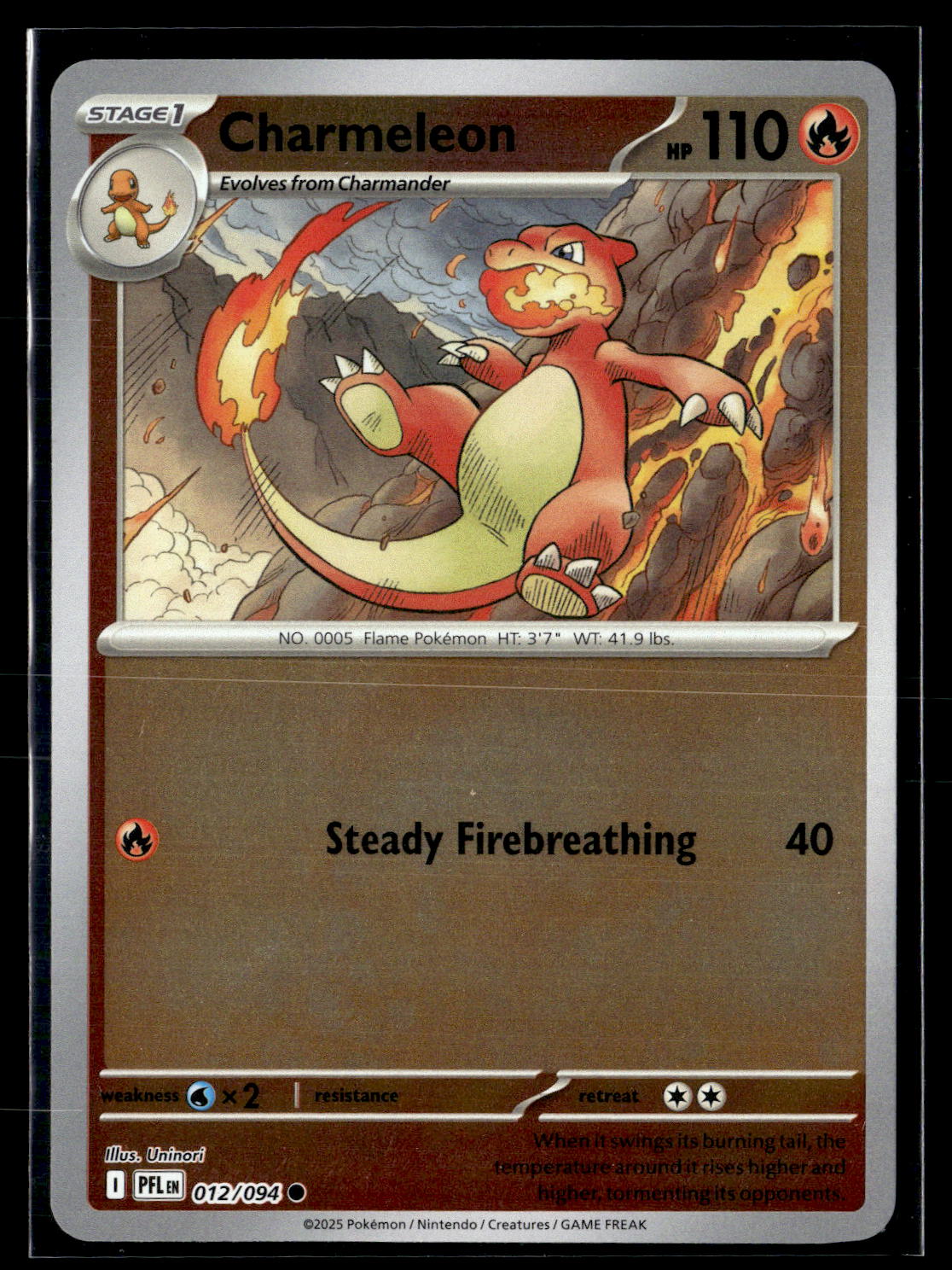 ME02: Phantasmal Flames #012/094 Charmeleon