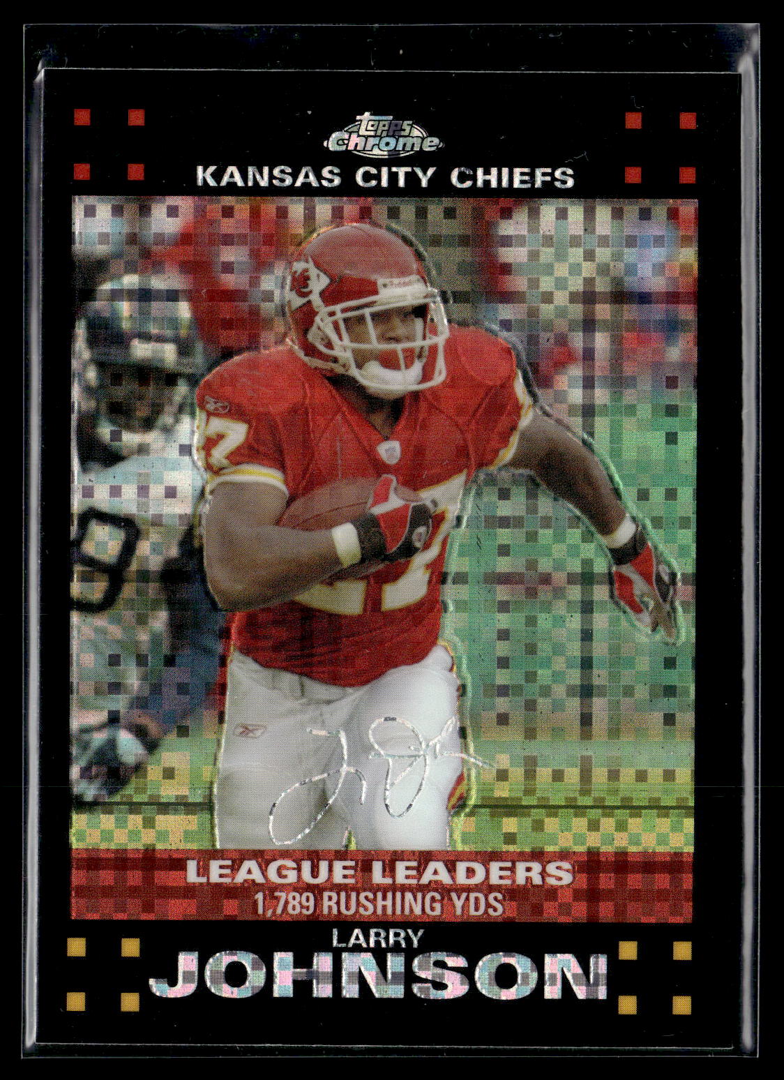 2007 Topps Chrome #TC97 Larry Johnson Xfractors