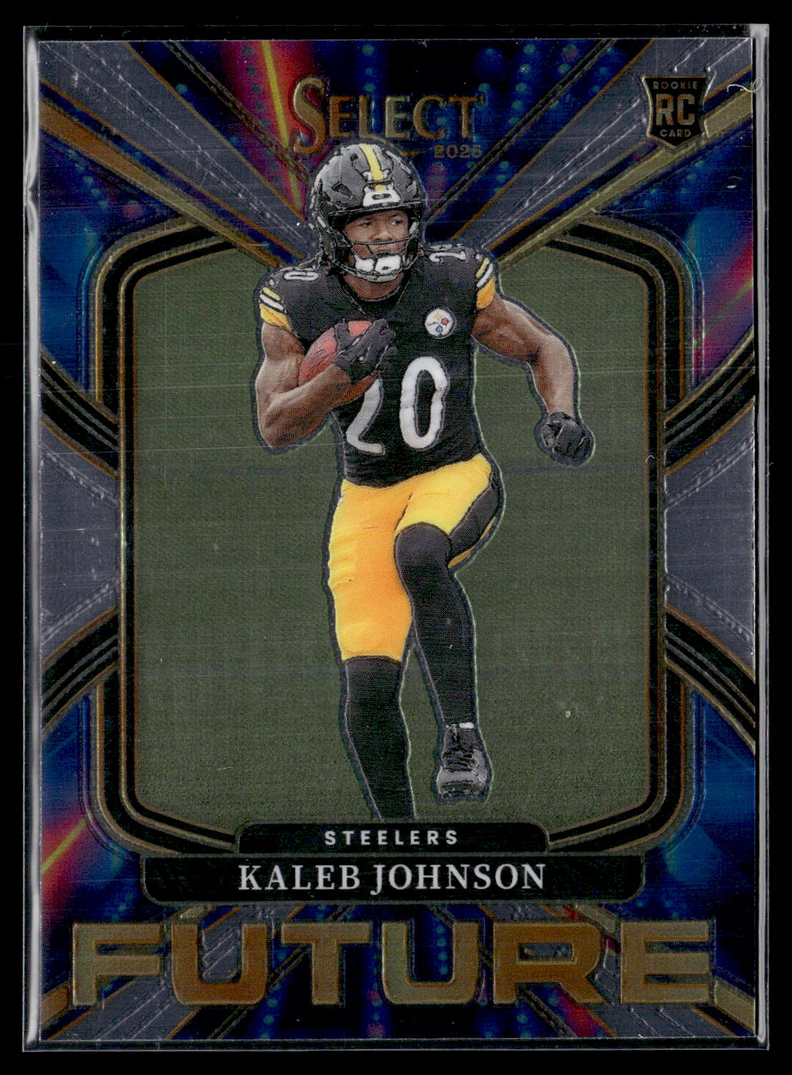 2025 Panini Select #22 Kaleb Johnson Select Future