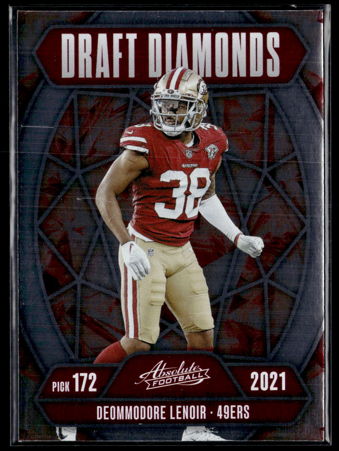 2025 Panini Absolute #DD-DLR Deommodore Lenoir Draft Diamonds