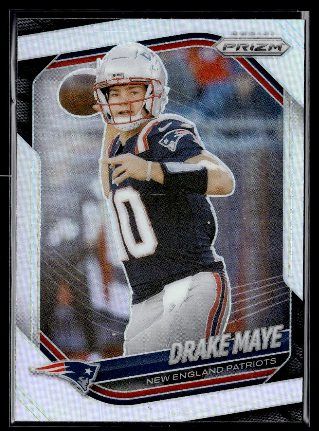 2025 Panini Prizm #165 Drake Maye Silver