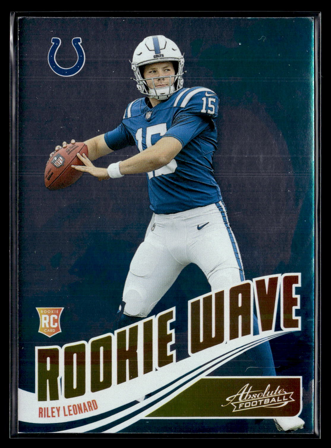 2025 Panini Absolute #RW-RLD Riley Leonard Rookie Wave