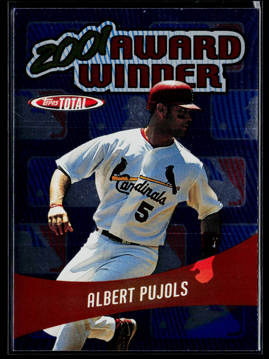 2002 Topps Total #AW2 Albert Pujols Award Winners