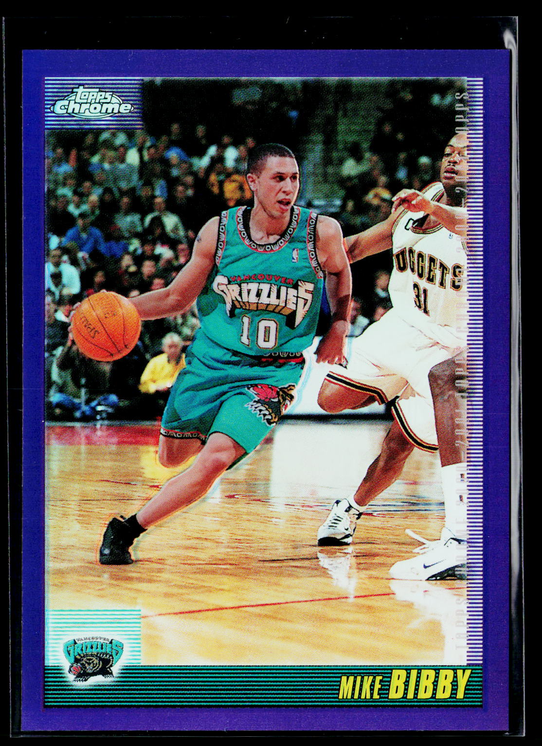 2000-01 Topps Chrome #76 Mike Bibby Refractors