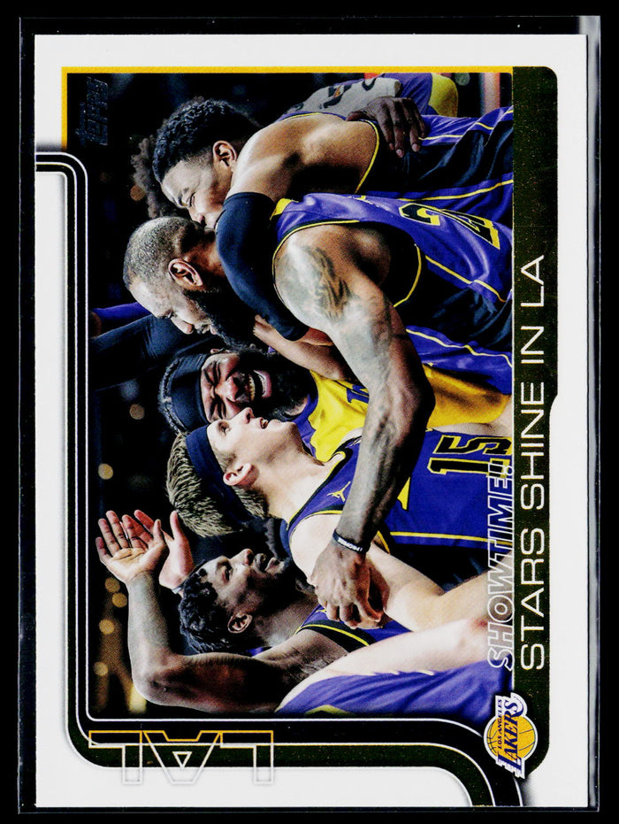 2025-26 Topps #293 Showtime!: Stars Shine in LA