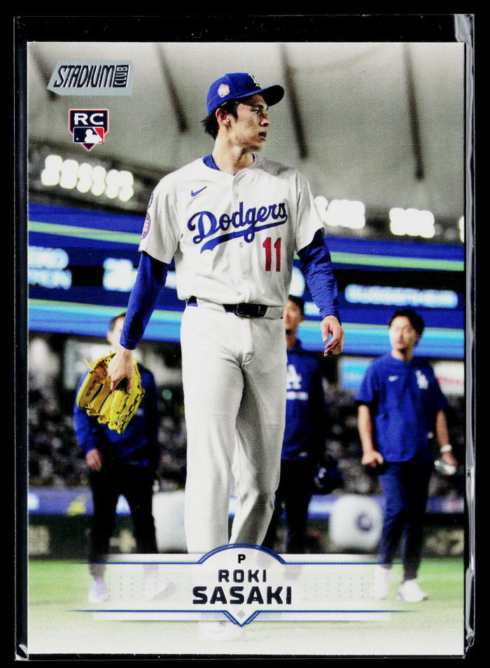 2025 Stadium Club #187 Roki Sasaki Rookie