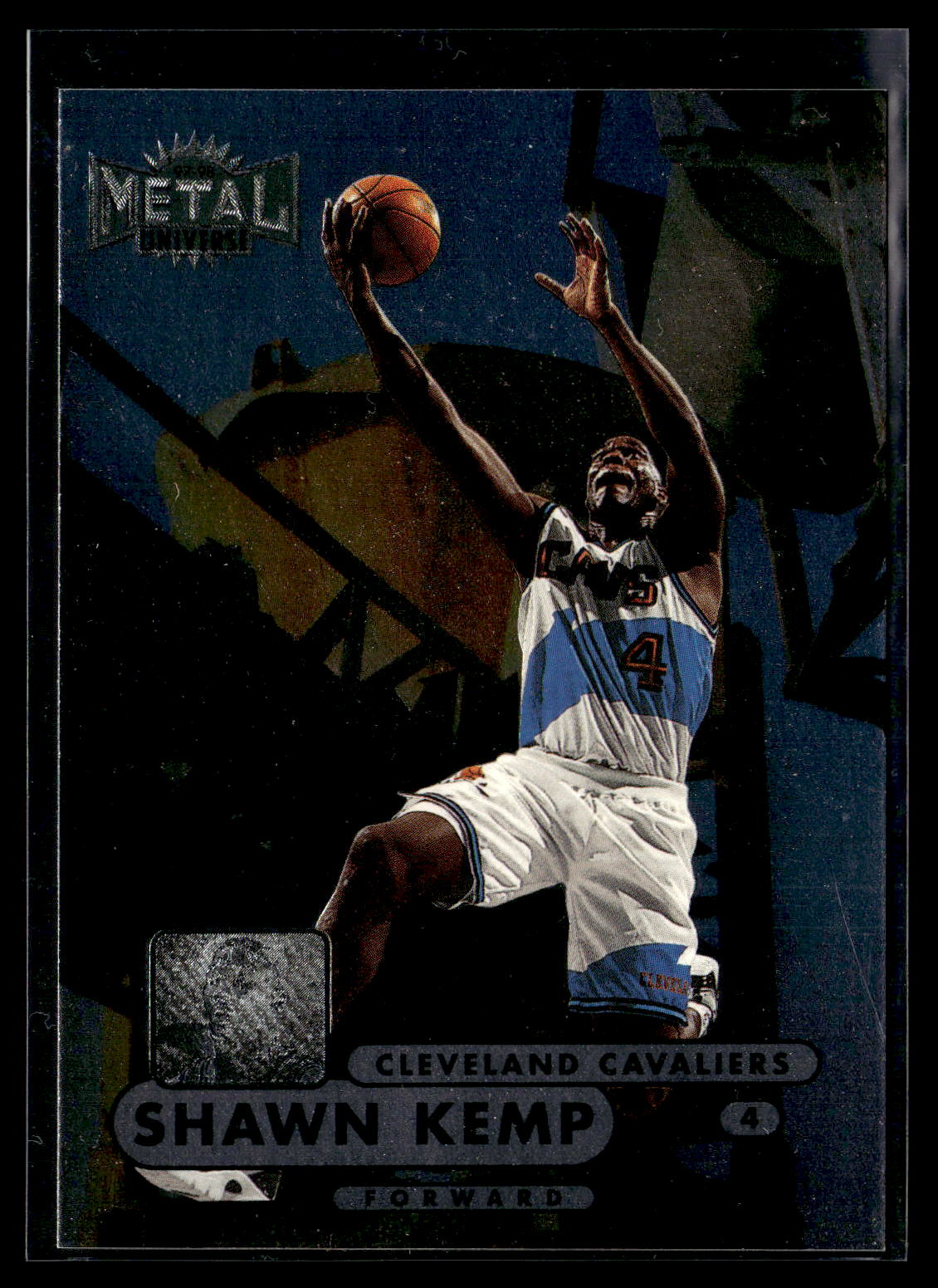 1997-98 Metal Universe Championship #78 Shawn Kemp