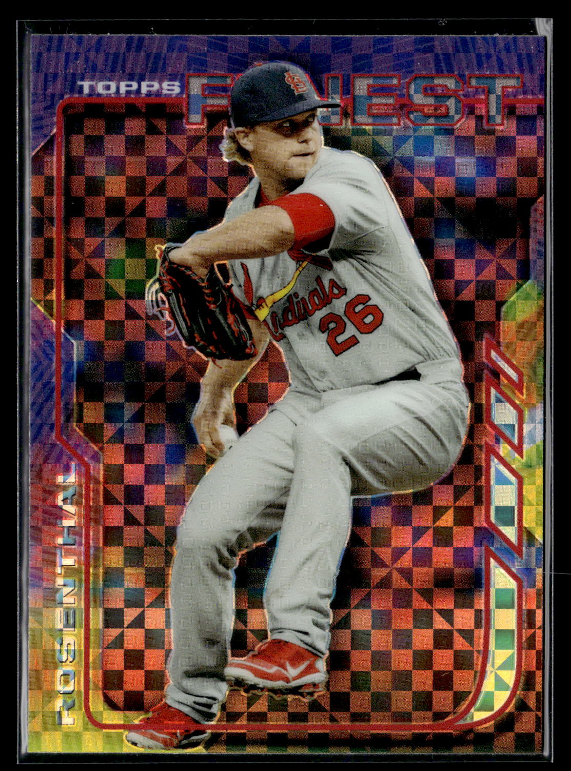 2014 Finest #74 Trevor Rosenthal Orange Refractor