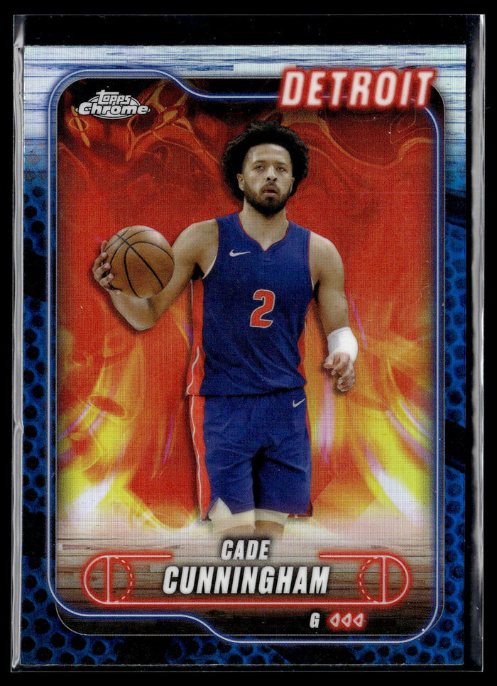 2024-25 Topps Chrome #18 Cade Cunningham Refractor