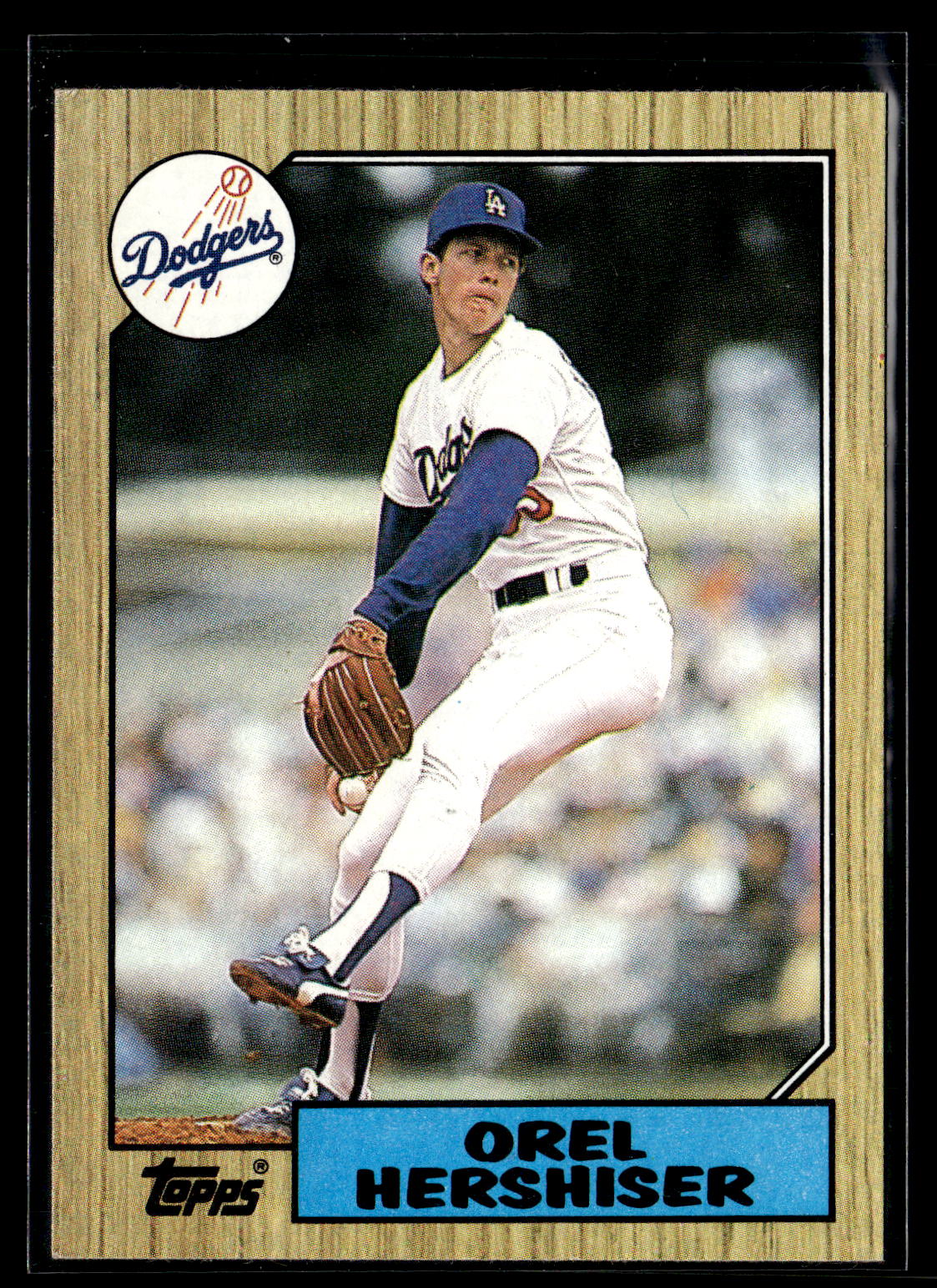 1987 Topps #385 Orel Hershiser