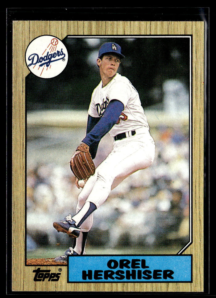 1987 Topps #385 Orel Hershiser